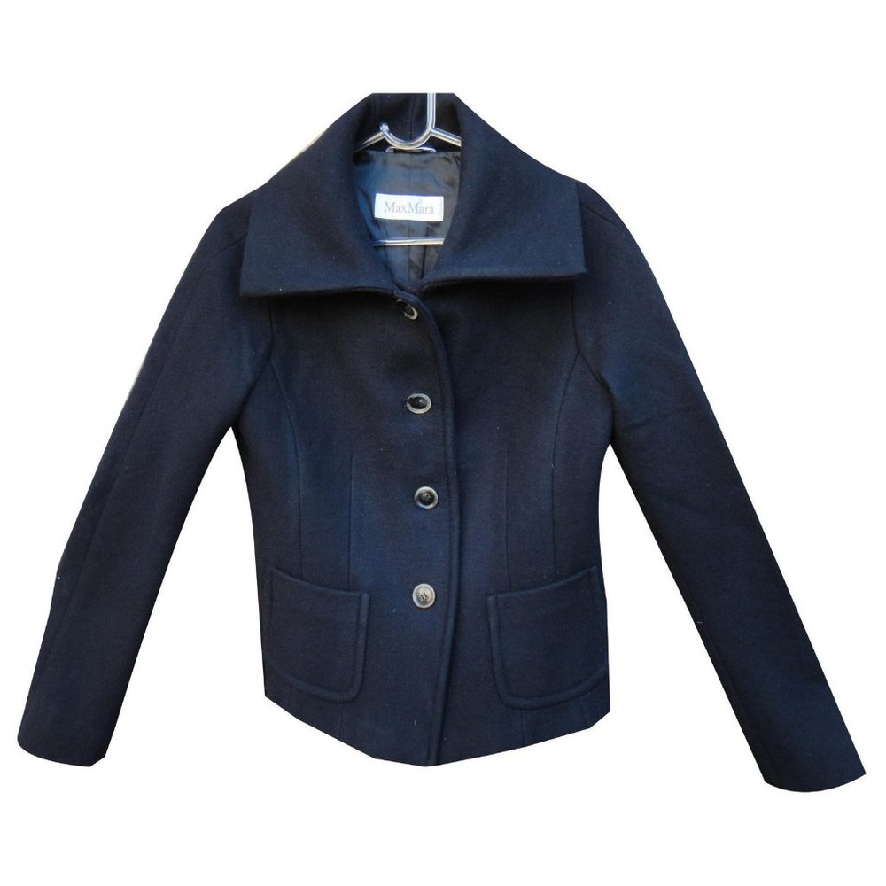 Max Mara Wool-Angora Overcoat